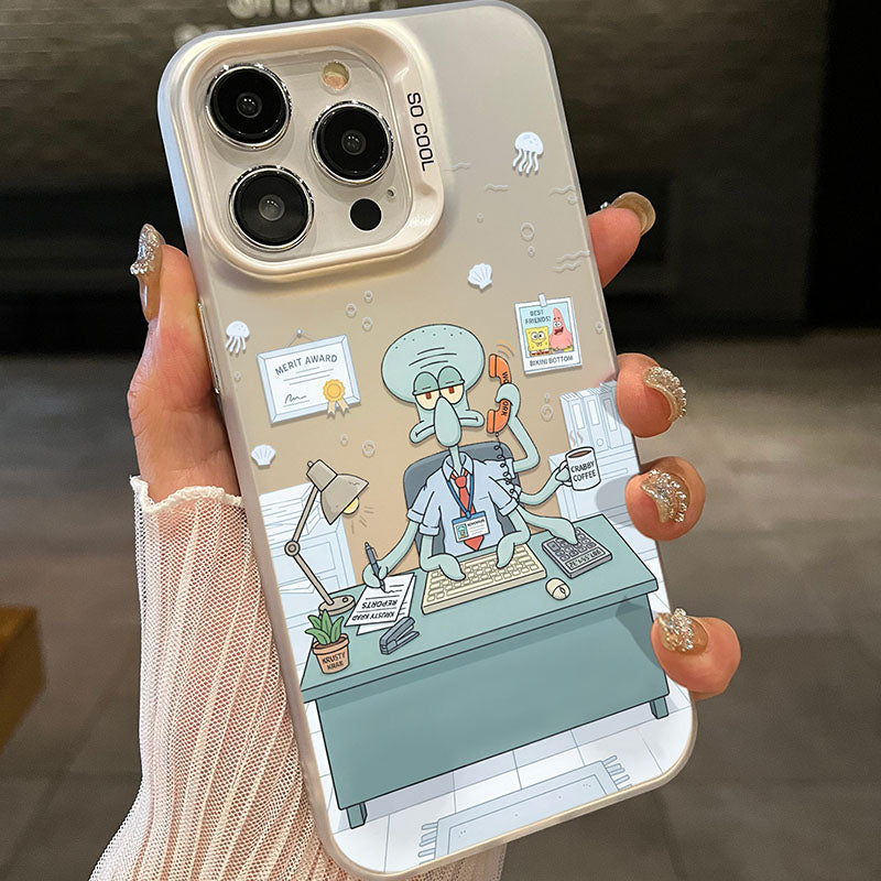 Bikini Bottom Background Fish Phone Case