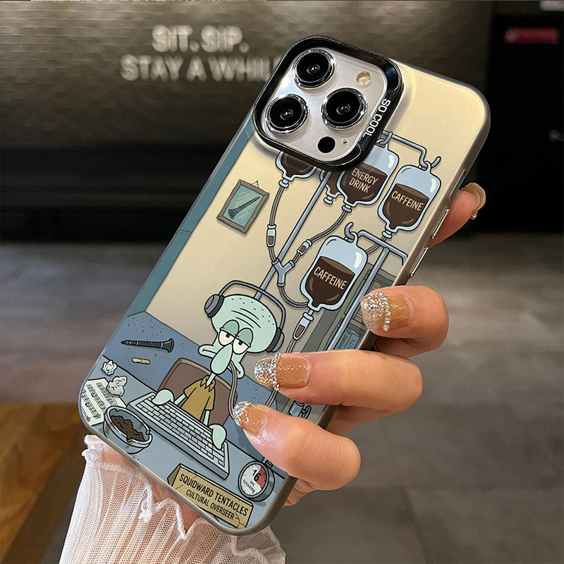 Bikini Bottom Background Fish Phone Case