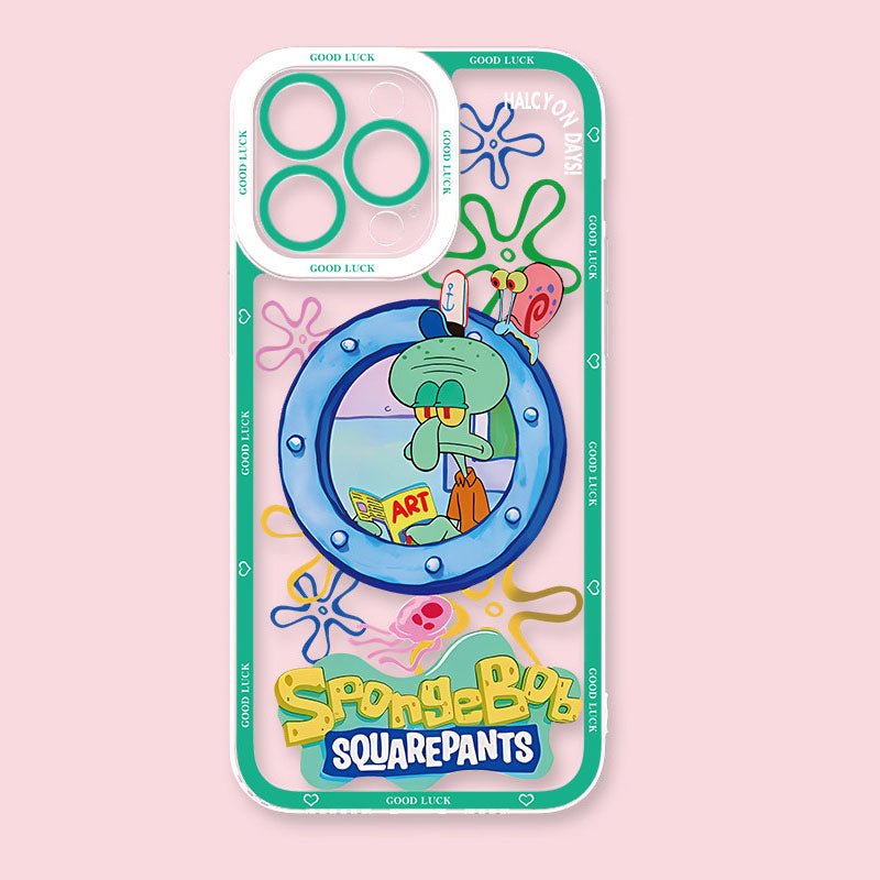 Bikini Bottom Background Fish Phone Case