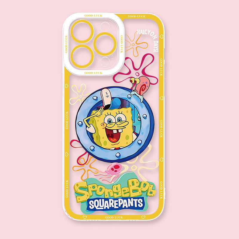 Bikini Bottom Background Fish Phone Case