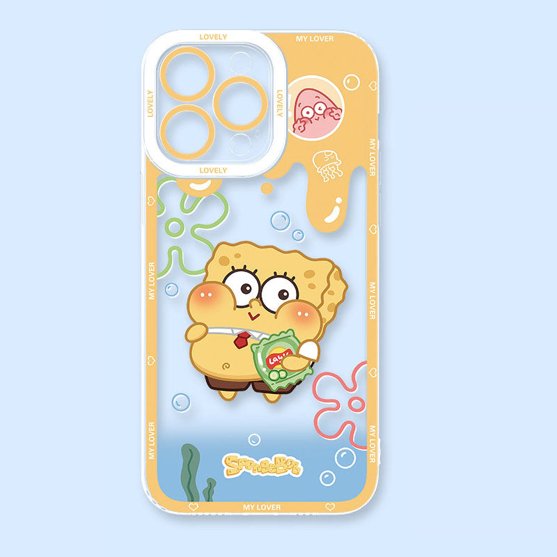 Bikini Bottom Background Fish Phone Case