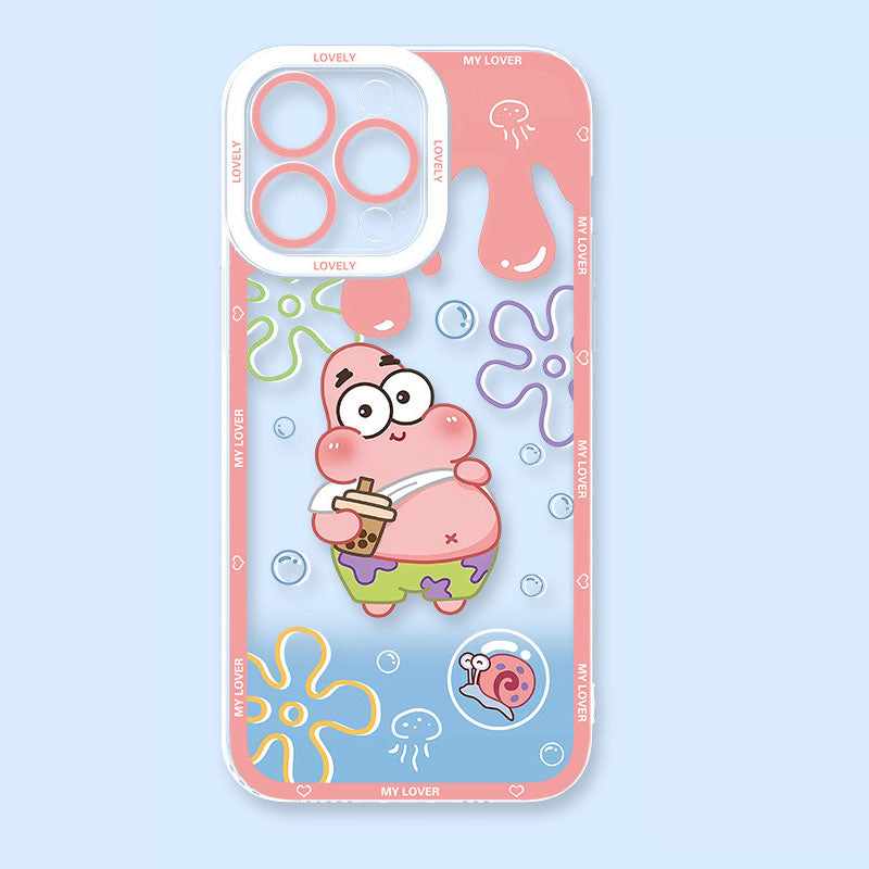Bikini Bottom Background Fish Phone Case