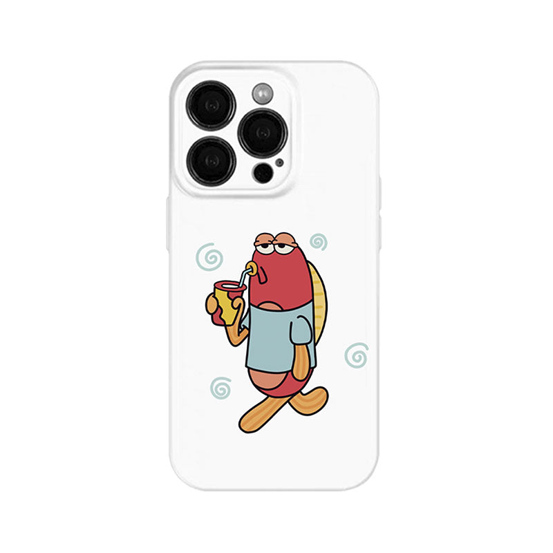Bikini Bottom Background Fish Phone Case