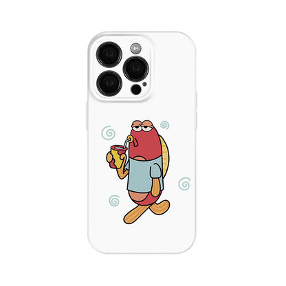 Bikini Bottom Background Fish Phone Case
