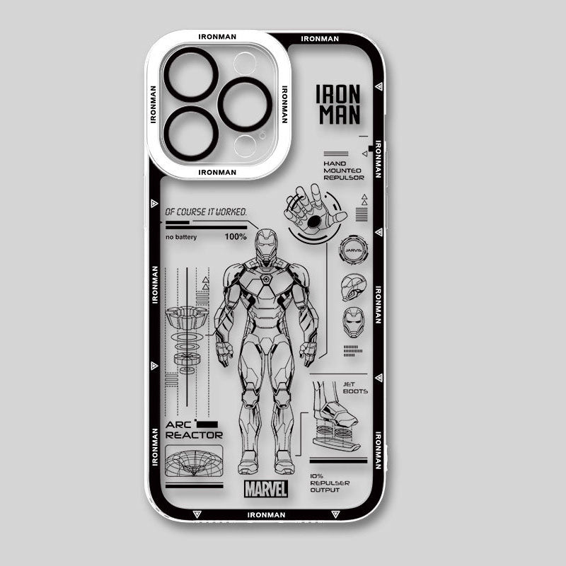 Marvel Character Themed Phone Case