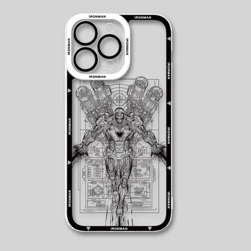 Marvel Character Themed Phone Case